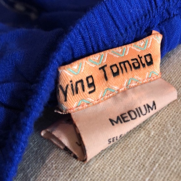 Flying Tomato Electric Royal Blue Embroidered Maxi - Picture 6 of 7